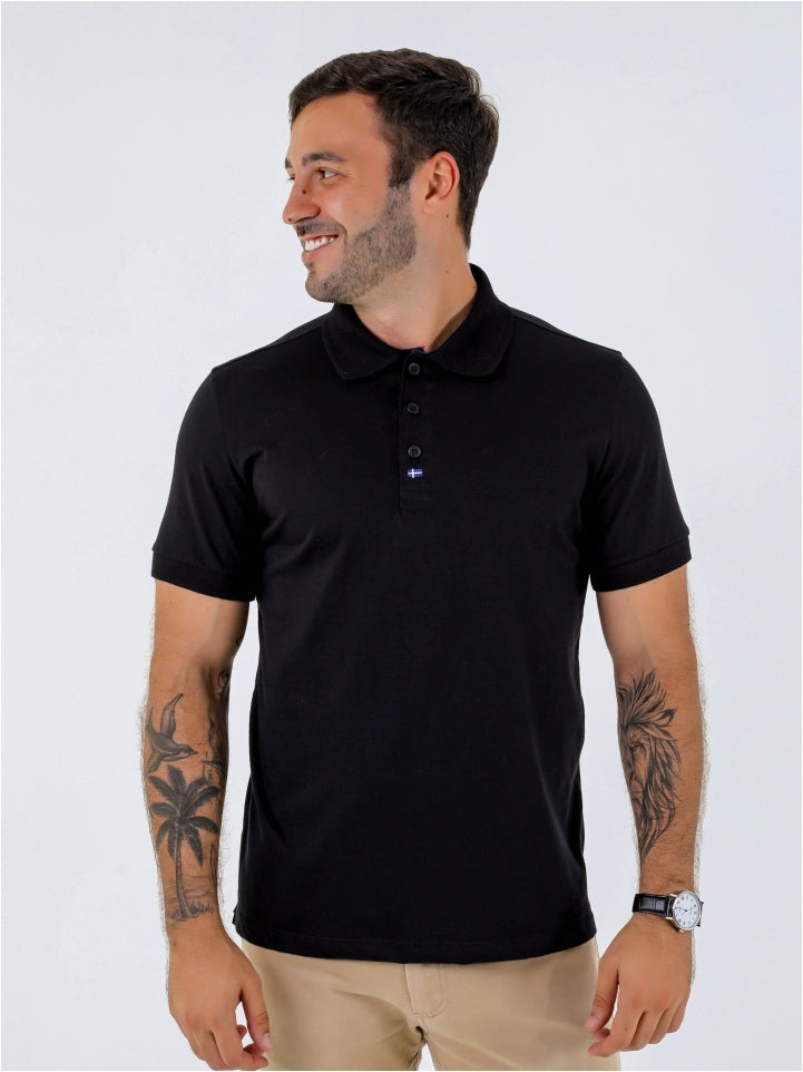 POLO ALGODÃO PENTEADO REF: 2009PAATU1