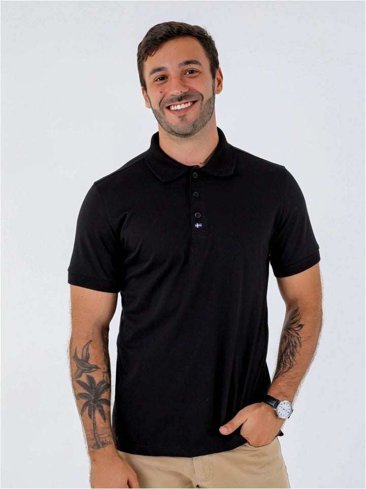 POLO ALGODÃO PENTEADO REF: 2009PAATU1