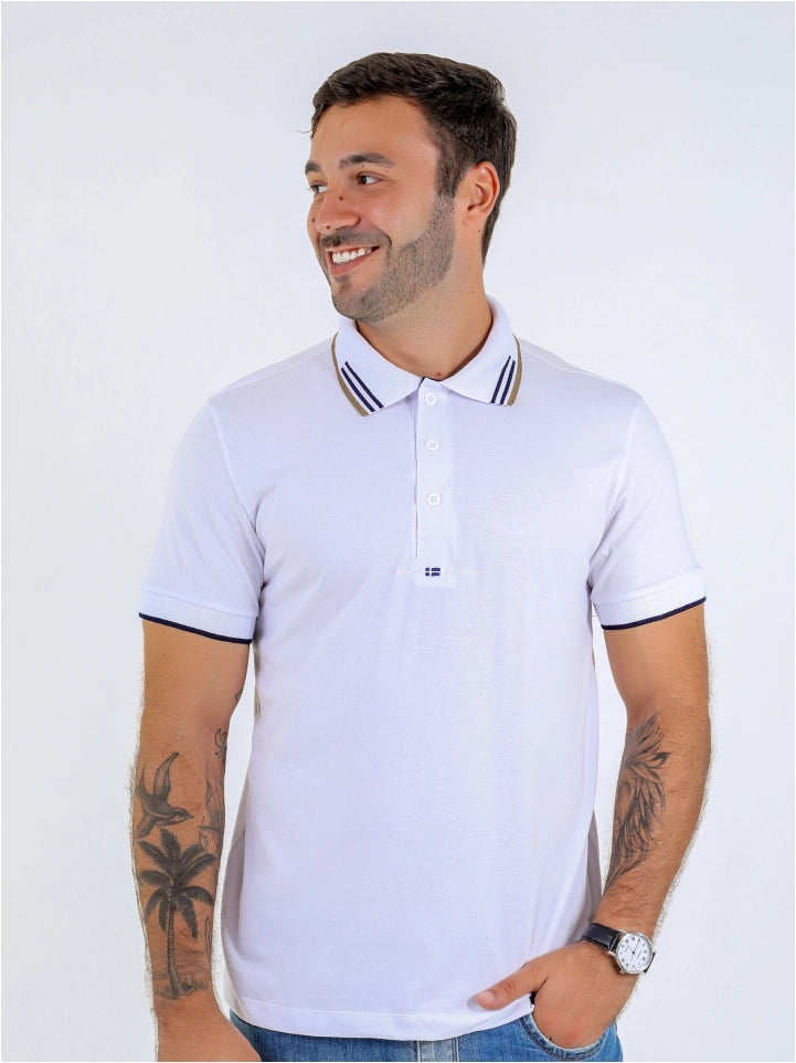 POLO ALGODÃO PENTEADO REF: 2010PAATU1