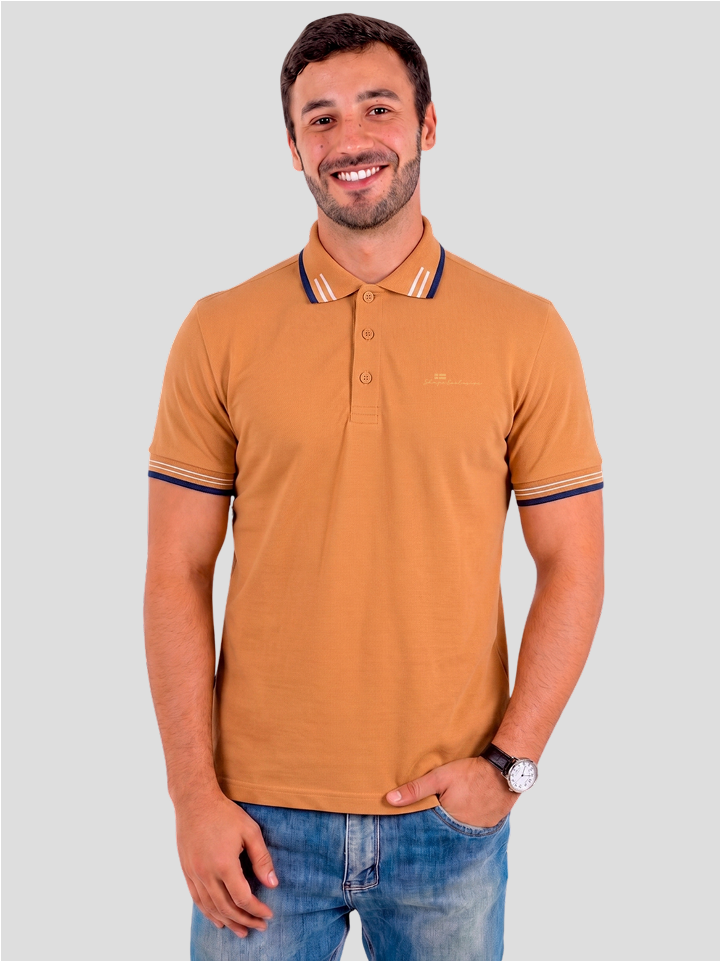 POLO ALGODÃO PENTEADO REF: 2049PAATU1