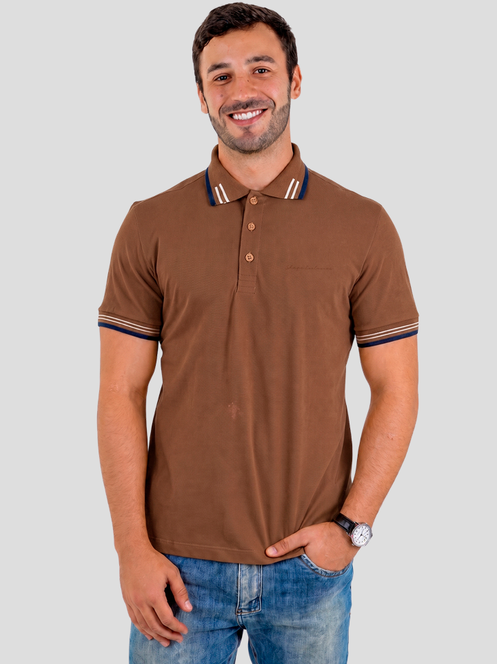 POLO ALGODÃO PENTEADO REF: 2041PAATU1