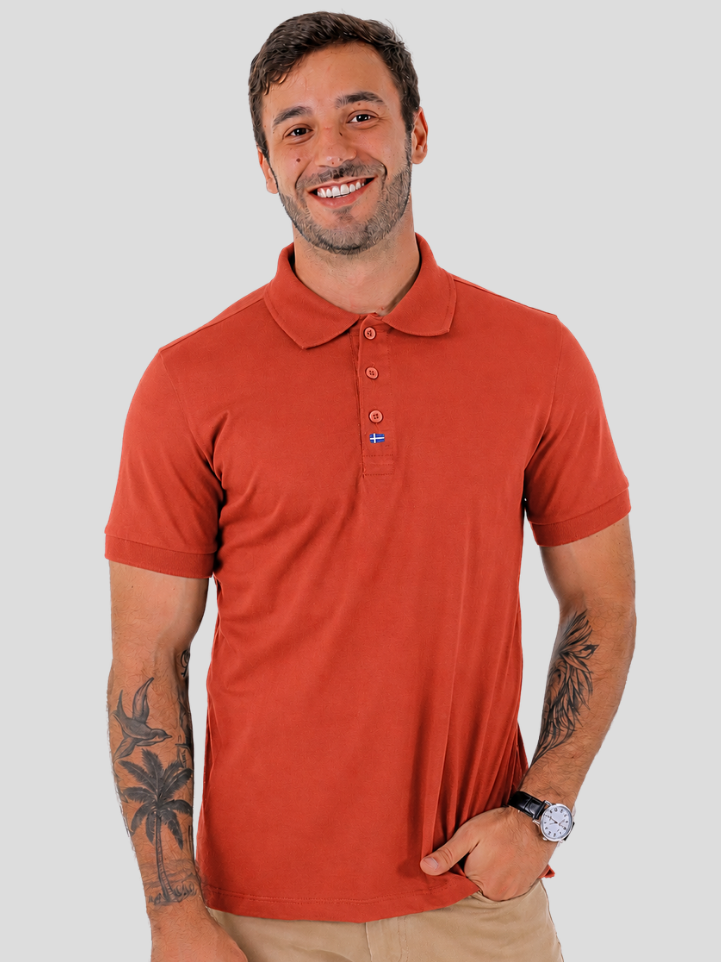 POLO ALGODÃO PENTEADO REF: 2009PAATU1