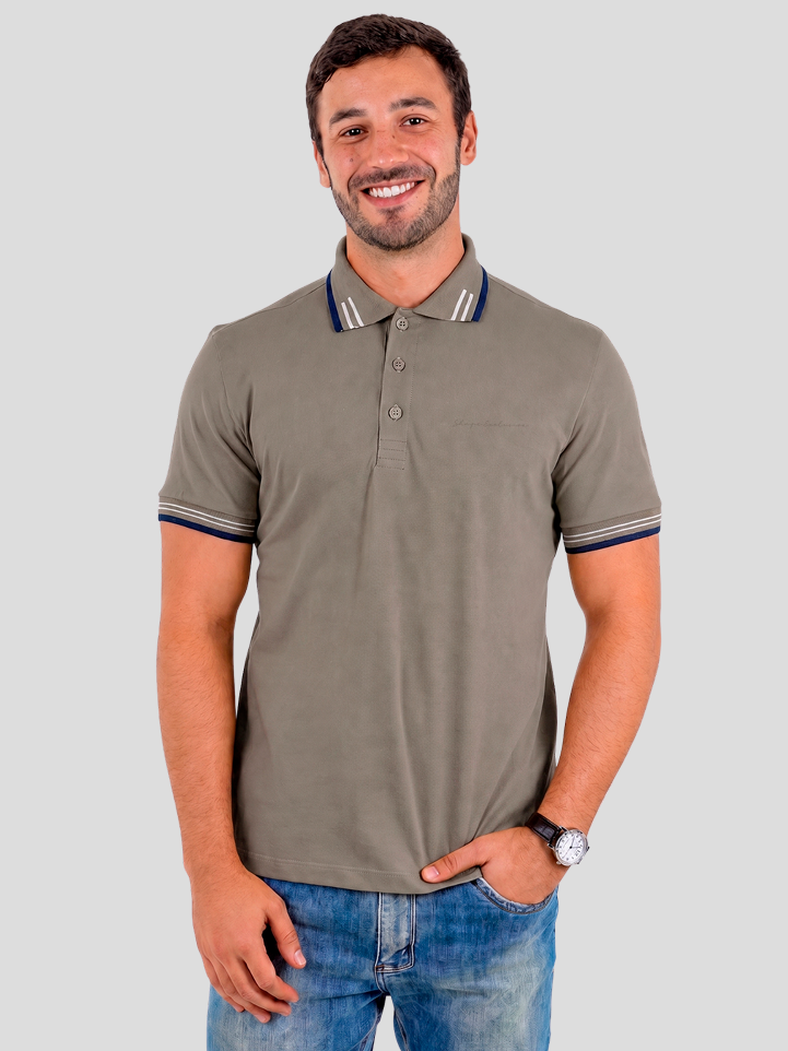 POLO ALGODÃO PENTEADO REF: 2041PAATU1