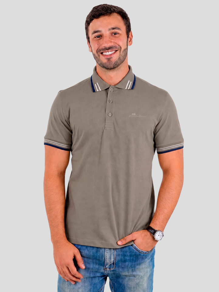 POLO ALGODÃO PENTEADO REF: 2049PAATU1
