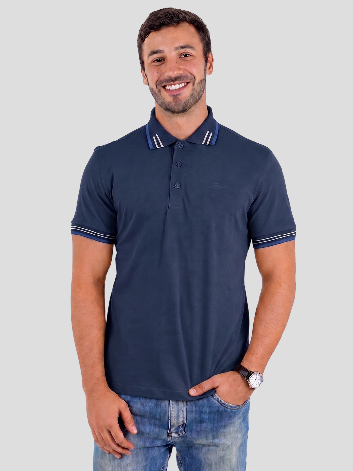 POLO ALGODÃO PENTEADO REF: 2049PAATU1