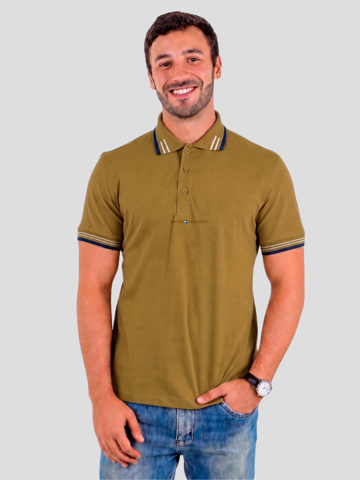 POLO ALGODÃO PENTEADO REF: 2010PAATU1