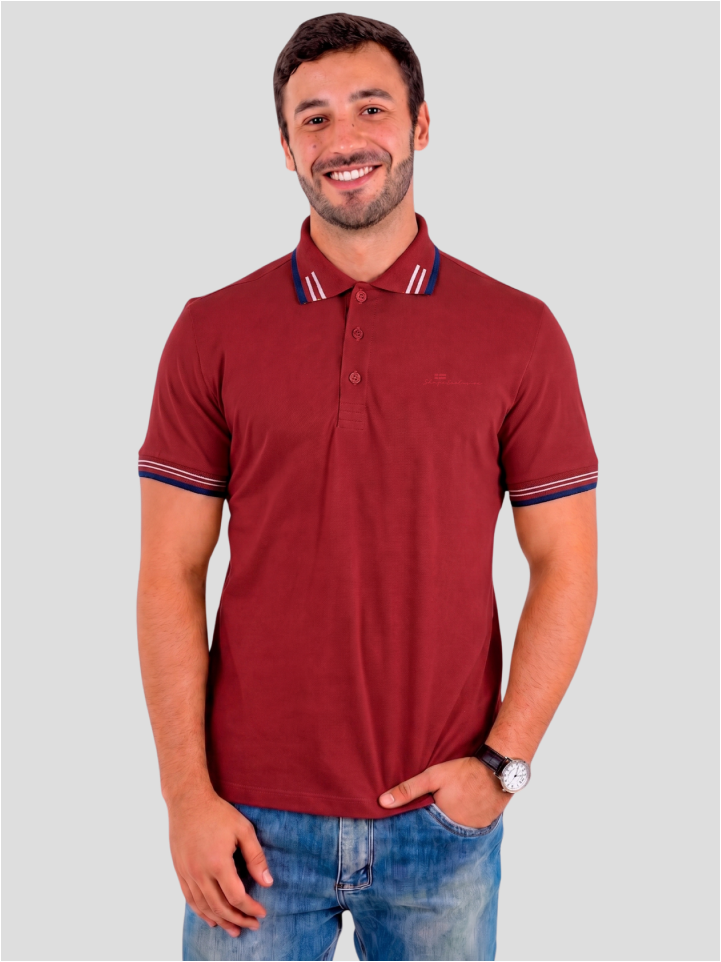 POLO ALGODÃO PENTEADO REF: 2049PAATU1