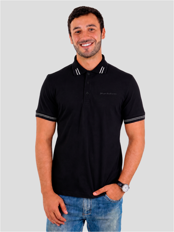POLO ALGODÃO PENTEADO REF: 2041PAATU1