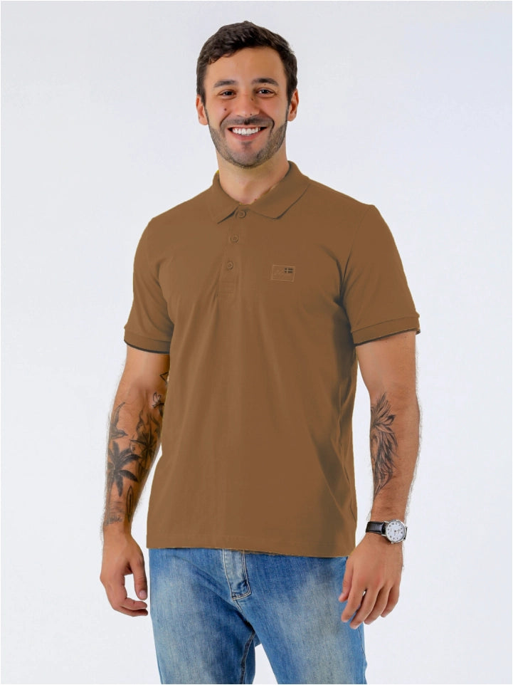 POLO ALGODÃO PENTEADO REF: 2005PAATU1