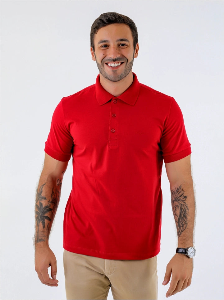 POLO ALGODÃO PENTEADO REF: 2007PAATU1