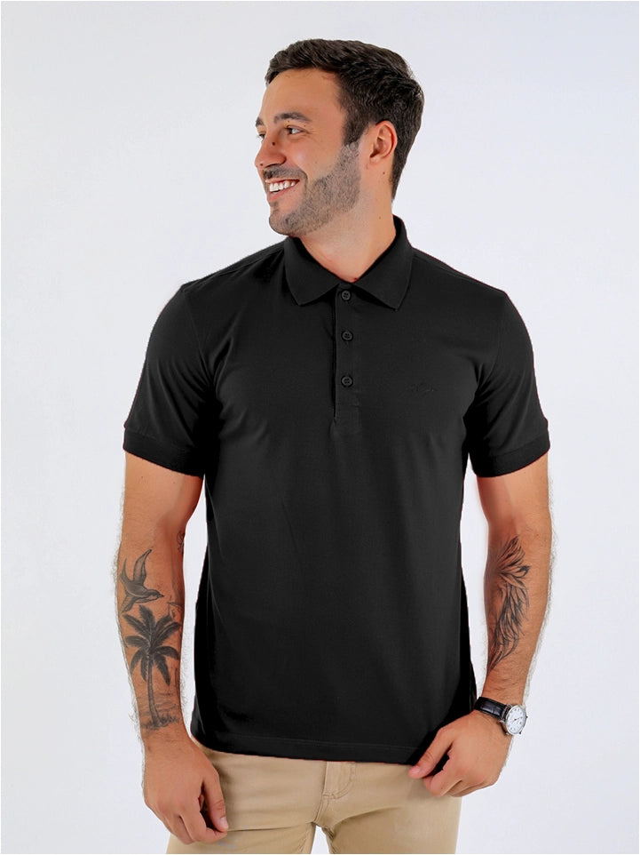 POLO ALGODÃO PENTEADO REF: 2007PAATU1