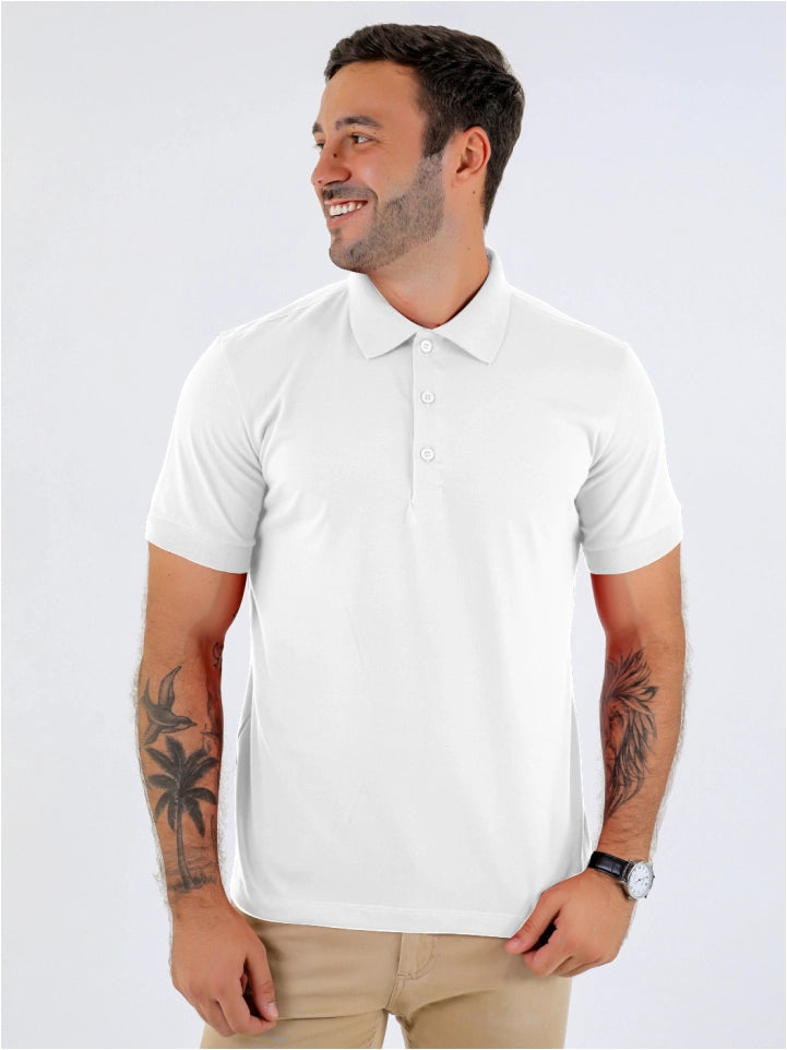 POLO ALGODÃO PENTEADO REF: 2007PAATU1