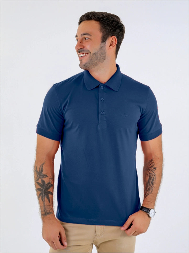 POLO ALGODÃO PENTEADO REF: 2007PAATU1