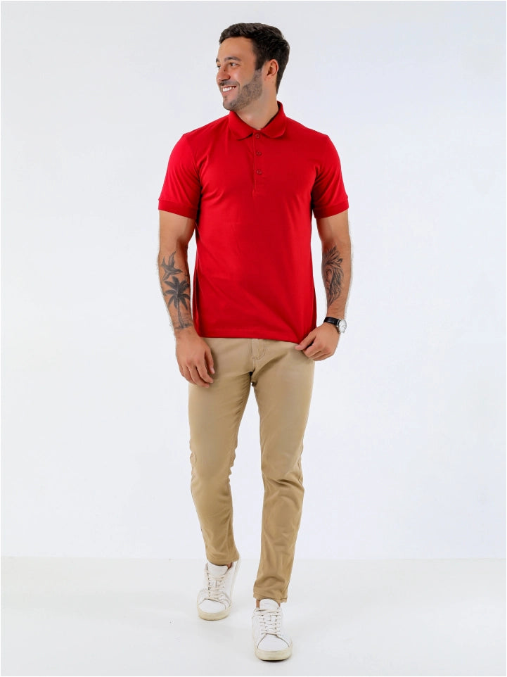 POLO ALGODÃO PENTEADO REF: 2007PAATU1