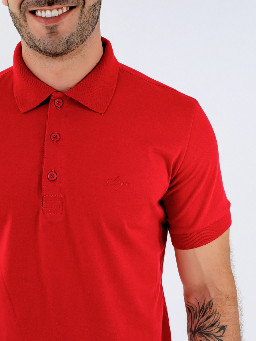 POLO ALGODÃO PENTEADO REF: 2007PAATU1