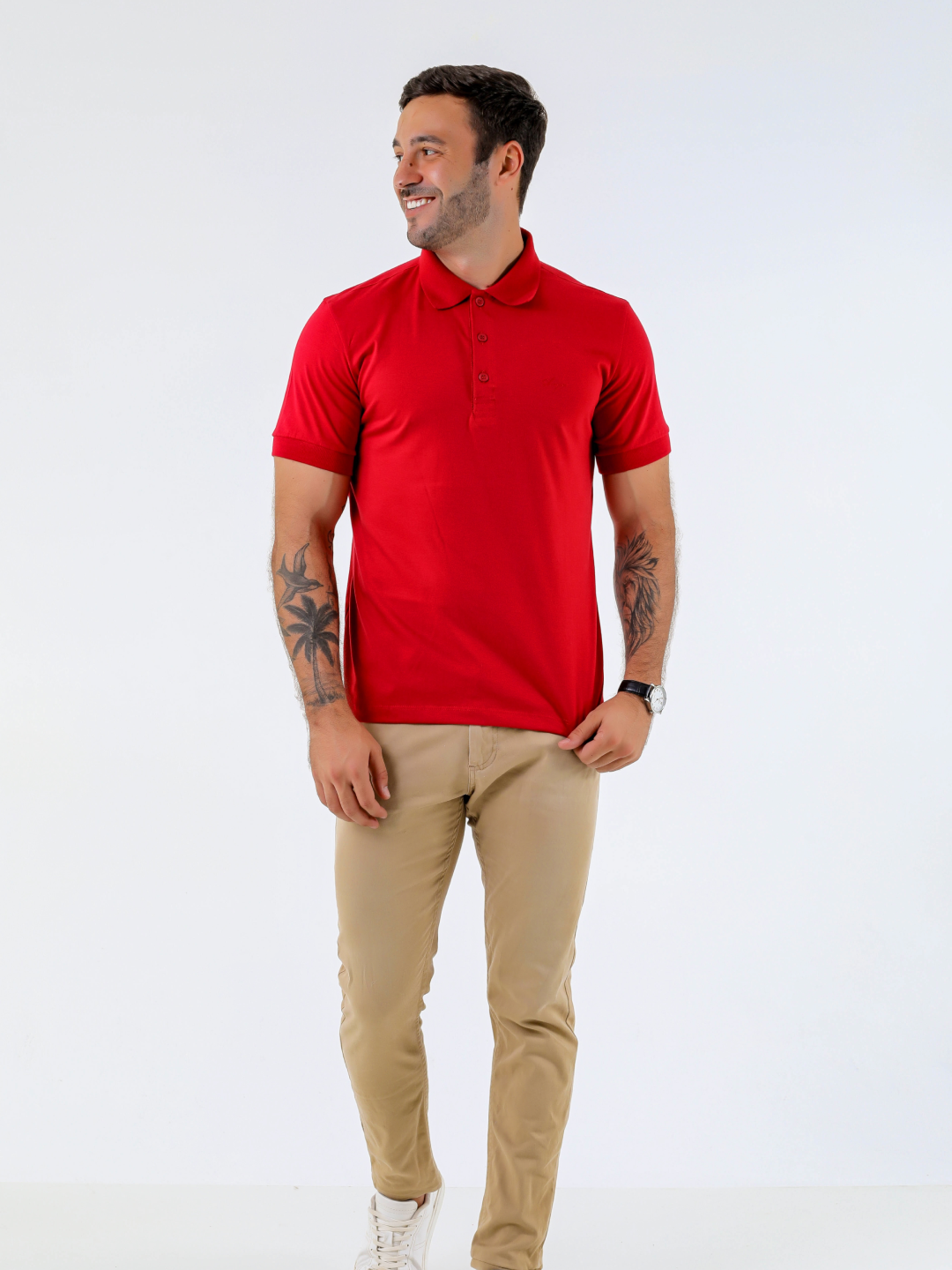 POLO ALGODÃO PENTEADO REF: 2007PAATU1