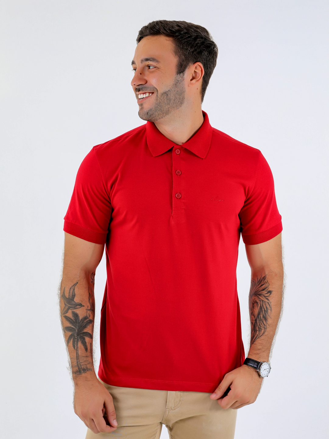 POLO ALGODÃO PENTEADO REF: 2007PAATU1