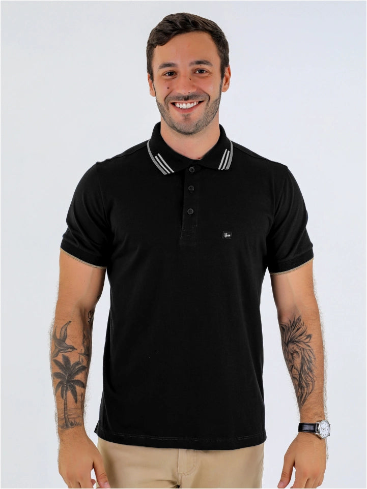 POLO ALGODÃO PENTEADO REF: 2004PAATU1