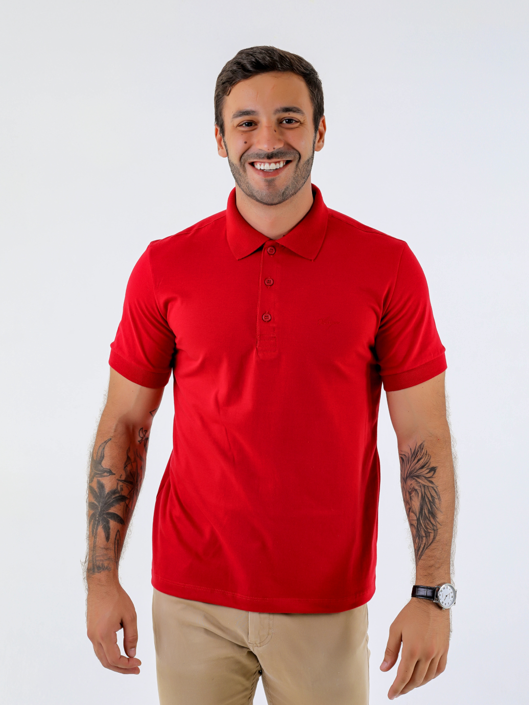 POLO ALGODÃO PENTEADO REF: 2007PAATU1